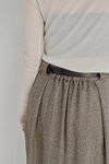 Herringbone Tweed Skirt