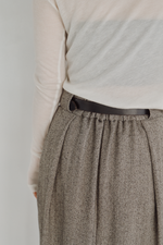 画像をギャラリービューアに読み込む, Herringbone Tweed Skirt
