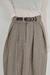 Herringbone Tweed Skirt