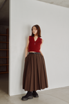 Box Pleat Skirt
