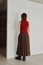 画像をギャラリービューアに読み込む, Box Pleat Skirt
