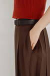 Box Pleat Skirt
