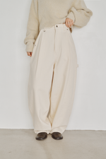 画像をギャラリービューアに読み込む, Tuck Cocoon Denim
