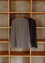 画像をギャラリービューアに読み込む, Sheer Check Slim Shirt
