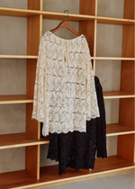 画像をギャラリービューアに読み込む, Scalloped Lace Top
