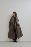 Linen Wool Trench Coat