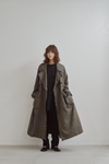 Linen Wool Trench Coat