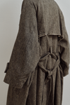 Linen Wool Trench Coat