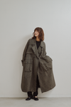 Linen Wool Trench Coat
