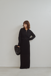High Neck Knit Cardigan