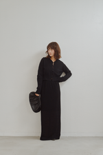 画像をギャラリービューアに読み込む, High Neck Knit Cardigan
