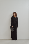 High Neck Knit Cardigan
