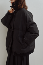 画像をギャラリービューアに読み込む, High Neck Padded Coat
