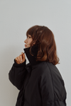 High Neck Padded Coat
