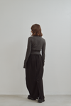 Herringbone Tweed Skirt