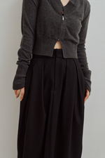 画像をギャラリービューアに読み込む, Herringbone Tweed Skirt
