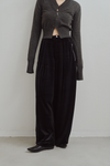 Velour Cocoon Pants