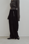Velour Cocoon Pants