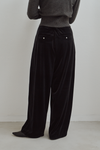 Velour Cocoon Pants