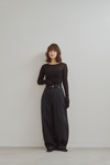 Modal Wool Sheer Top