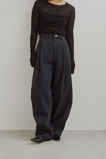 画像をギャラリービューアに読み込む, Tuck Cocoon Denim
