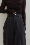 Tuck Cocoon Denim