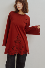 画像をギャラリービューアに読み込む, Ornamental Cutwork Top
