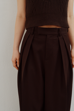 画像をギャラリービューアに読み込む, Double Tuck Twill Pants
