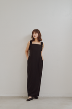 画像をギャラリービューアに読み込む, Tweed Frill Column Dress
