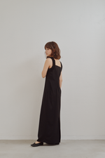 画像をギャラリービューアに読み込む, Tweed Frill Column Dress
