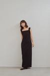 Tweed Frill Column Dress