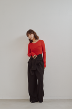 画像をギャラリービューアに読み込む, Modal Wool Sheer Top
