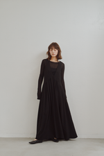 画像をギャラリービューアに読み込む, Tulle Insert V Dress
