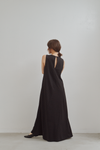 Check Flare Panel Dress