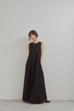画像をギャラリービューアに読み込む, Check Flare Panel Dress
