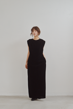 画像をギャラリービューアに読み込む, Flocked Tulle Back Code Dress
