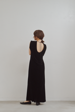 画像をギャラリービューアに読み込む, Flocked Tulle Back Code Dress
