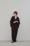 Flow Sleeve V Dress