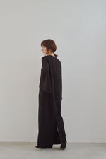 画像をギャラリービューアに読み込む, Flow Sleeve V Dress
