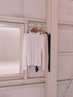 画像をギャラリービューアに読み込む, slash shoulder long sleeve tee
