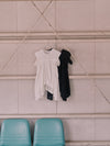 cold shoulder lace top
