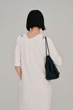 画像をギャラリービューアに読み込む, layered half sleeve dress
