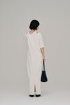layered half sleeve dress