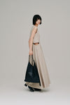 side slash flare dress