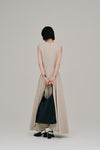 side slash flare dress