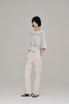 stretch flare pants