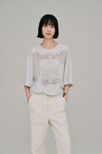 画像をギャラリービューアに読み込む, embroidery over tee
