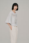 embroidery over tee
