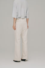 画像をギャラリービューアに読み込む, stretch flare pants
