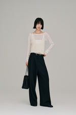 画像をギャラリービューアに読み込む, ramie knit bustier
